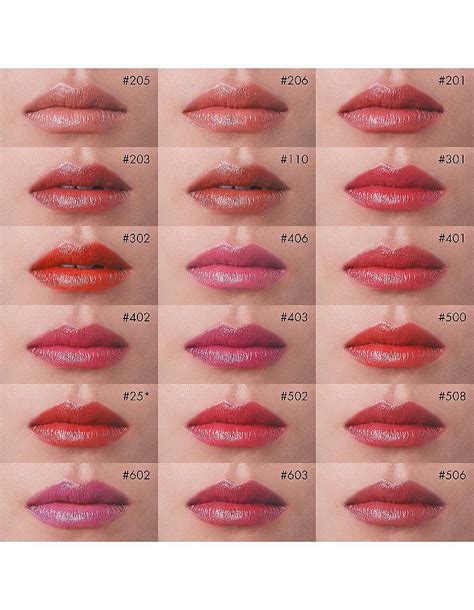 Gucci Sheer Lipstick Swatches 